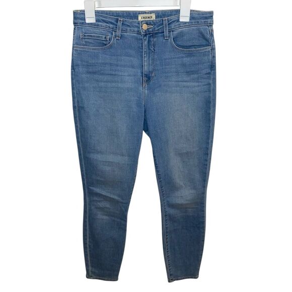 L'AGENCE Margot High Rise Skinny Jean in Napa - Picture 2 of 5